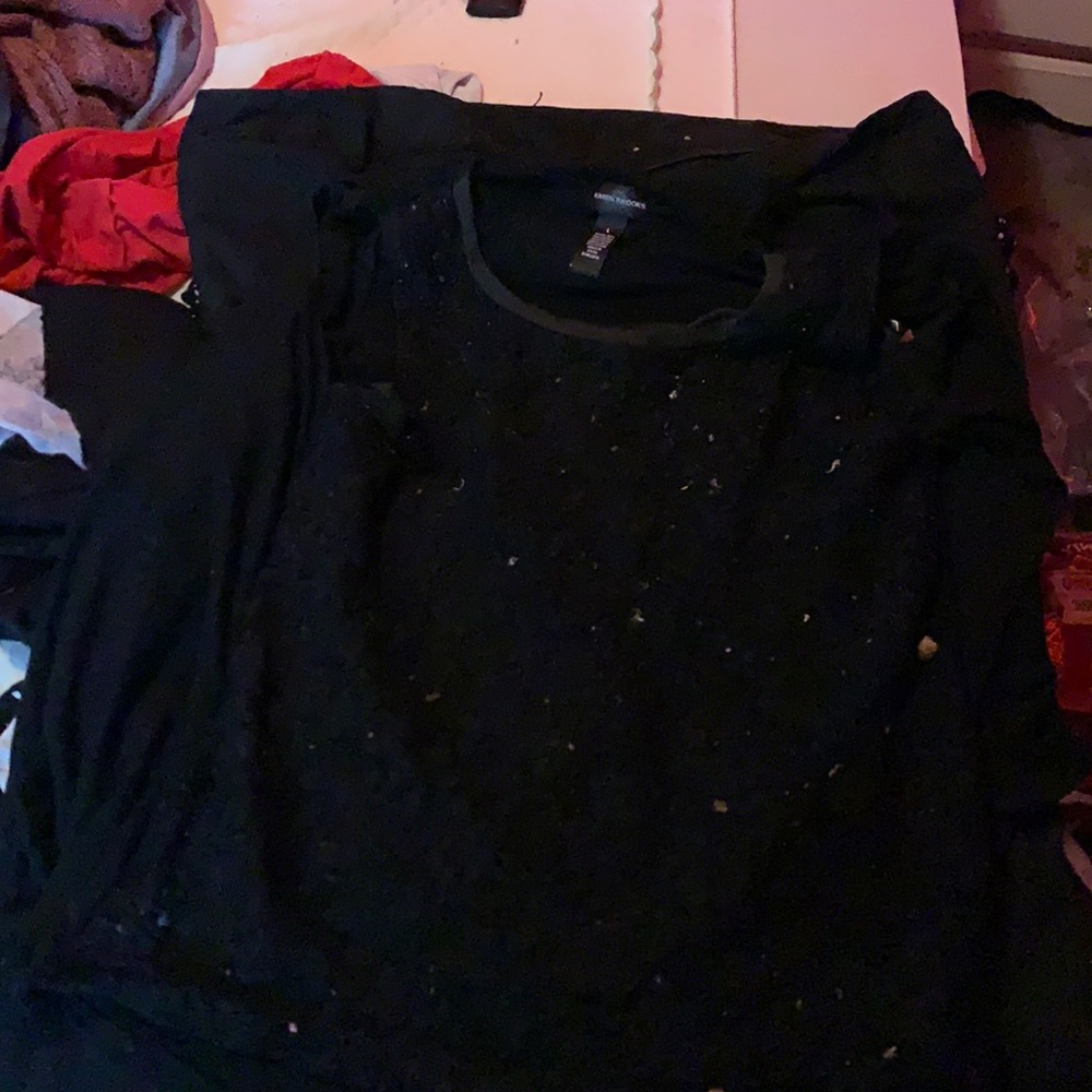 Black womens blouse